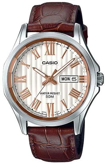 фото Наручные часы мужские casio mtp-e131ly-7a