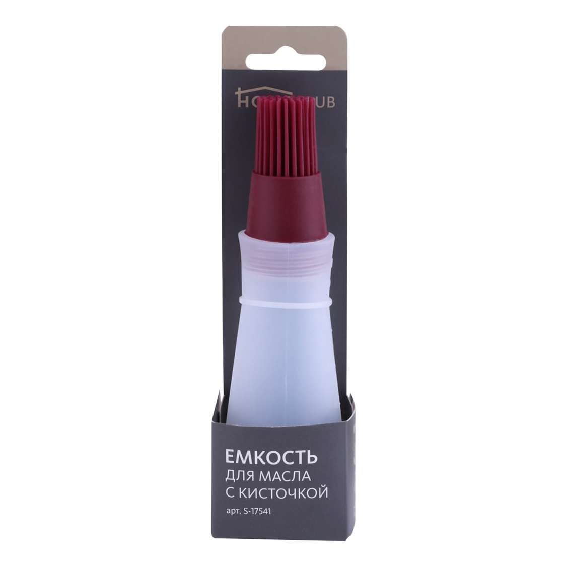 Кисточка кулинарная Homeclub Folklore силикон в ассортименте (цвет по наличию)