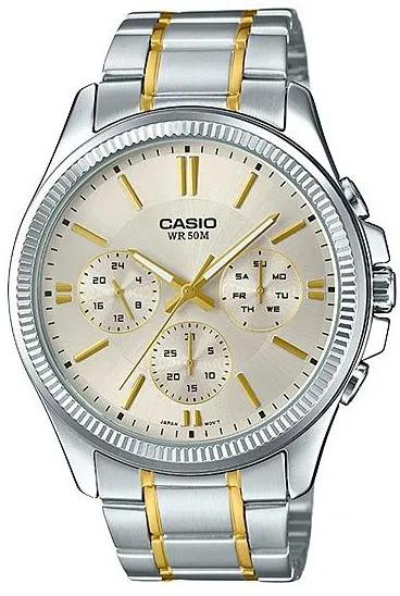 фото Наручные часы мужские casio mtp-1375sg-9a