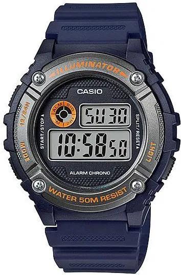 фото Наручные часы мужские casio w-216h-2b