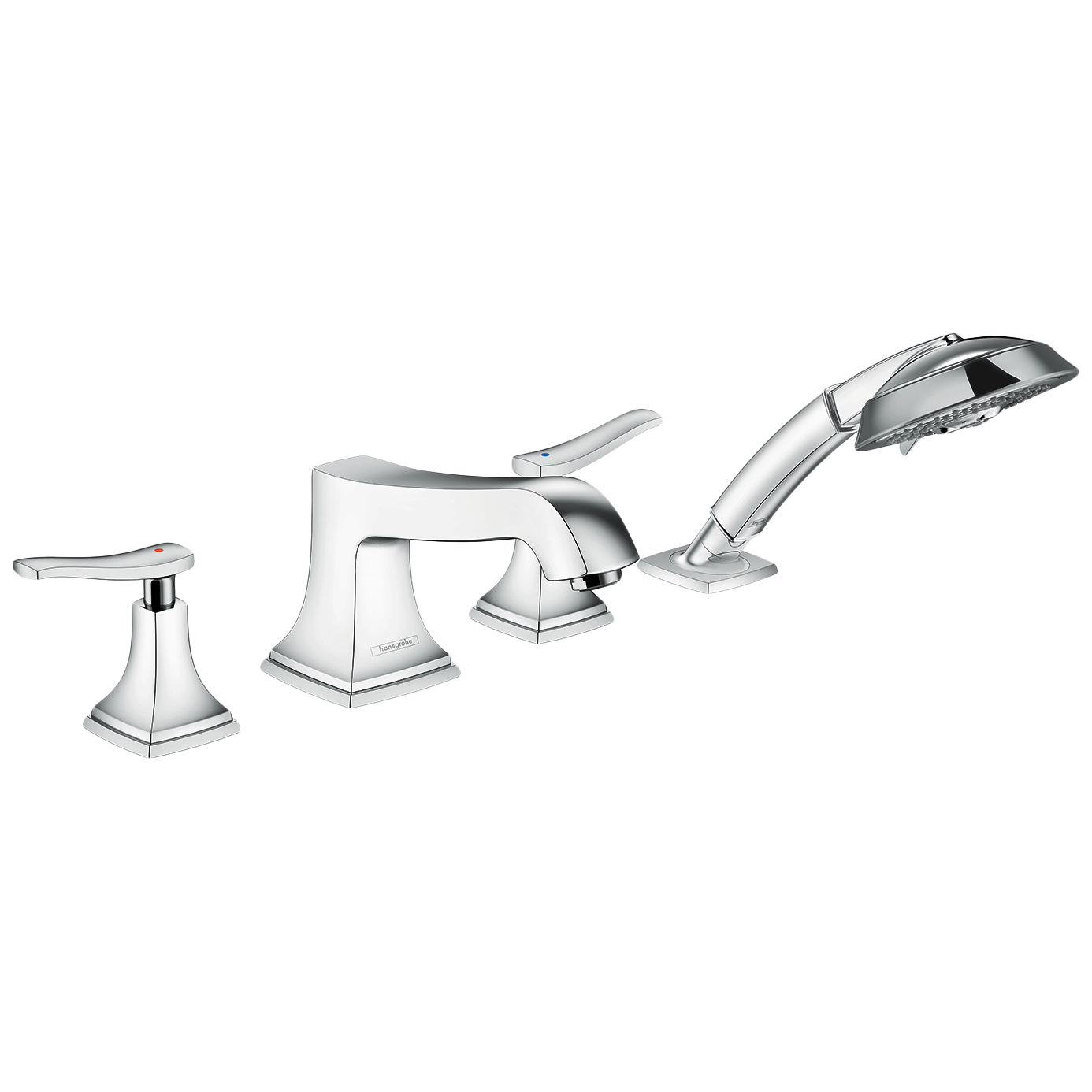 фото Смеситель для ванны на борт hansgrohe classic 31441000 хром