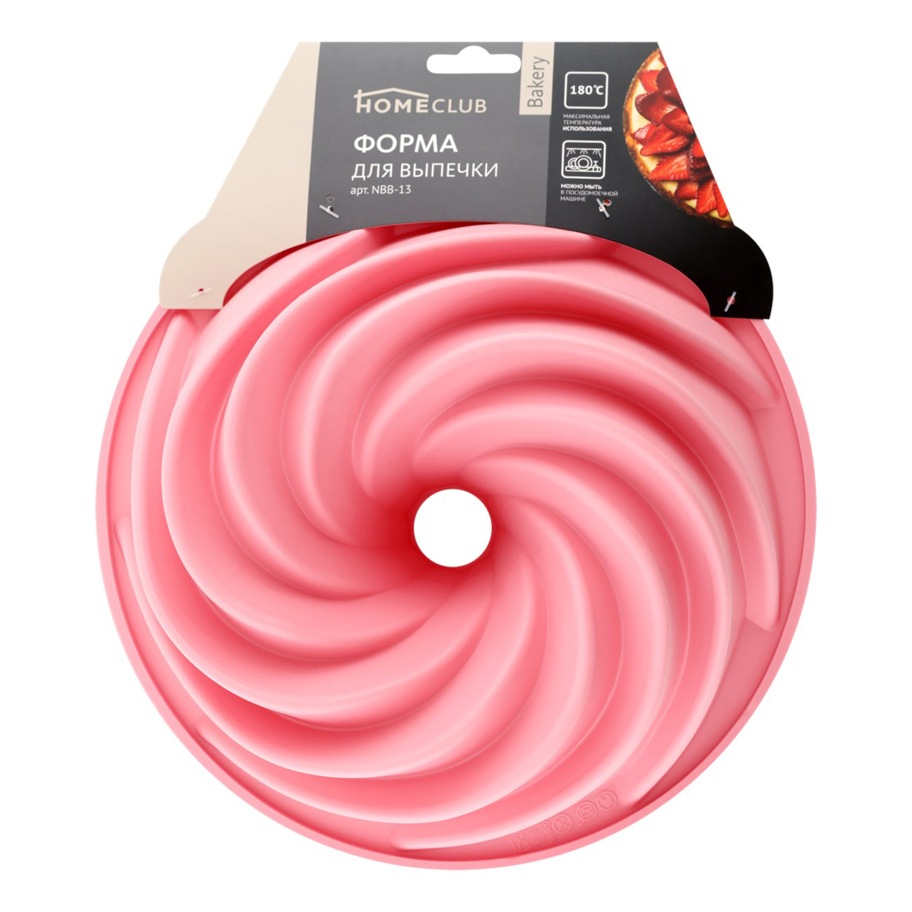 Форма для выпечки Homeclub Bakery 24 х 24 х 10 см в ассортименте (модель по наличию)