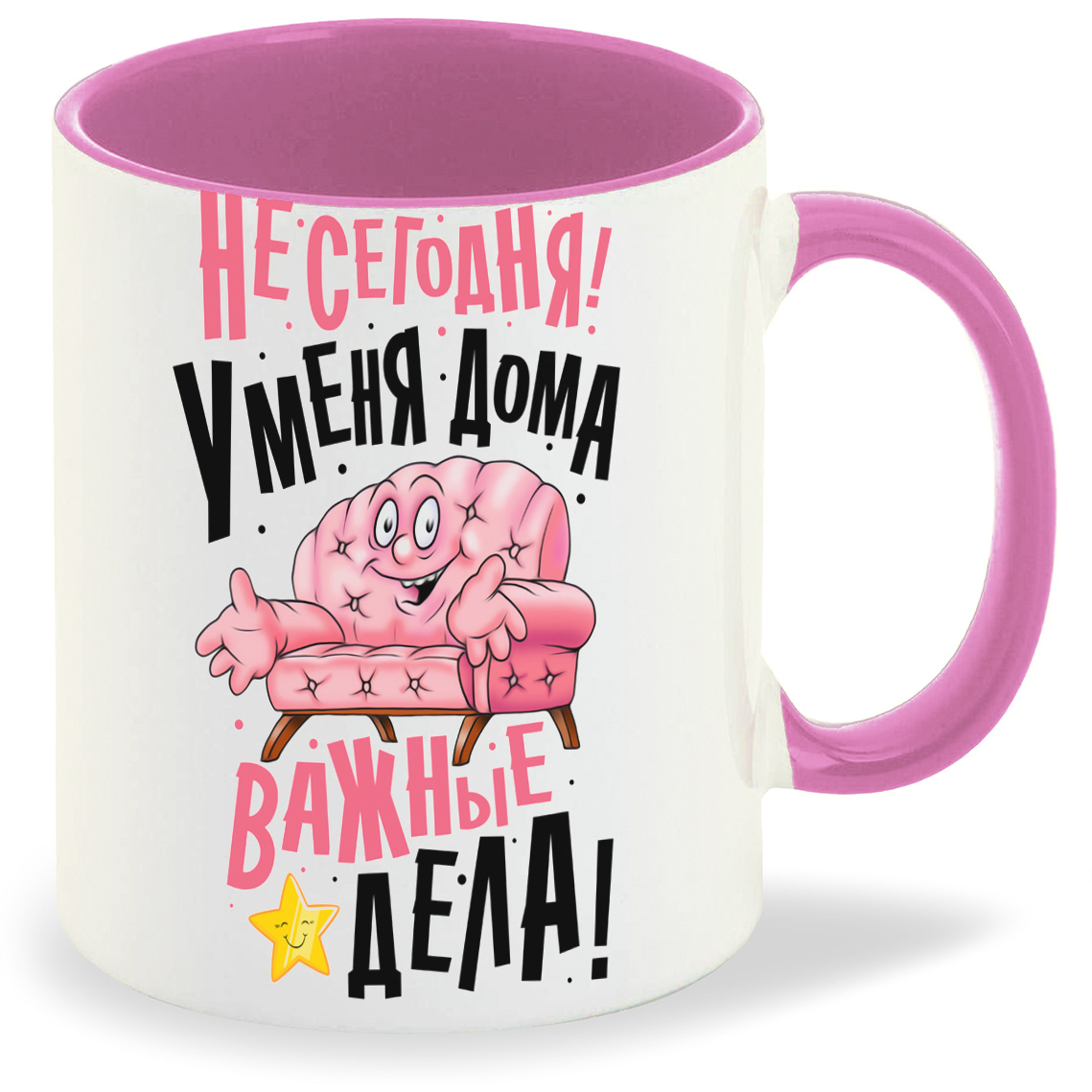

Кружка CoolPodarok Прикол. У меня важные дела, Прикол. У меня важные дела