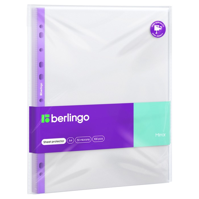 

Файл-вкладыш Berlingo Mirror вертикальный глянцевая, А4, 30мкм, 100шт