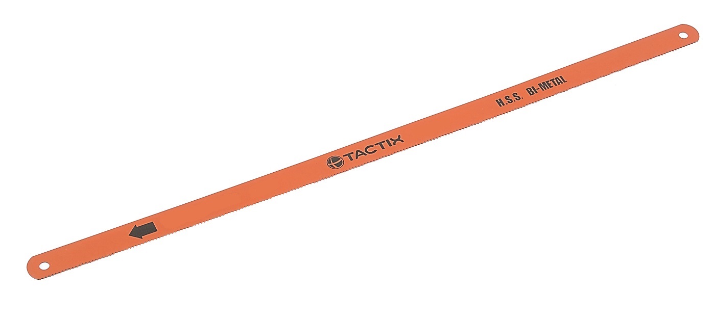 Полотно TACTIX для ножовки по металлу 18 зубьев на дюйм, 300 мм (2 шт. в упак.)