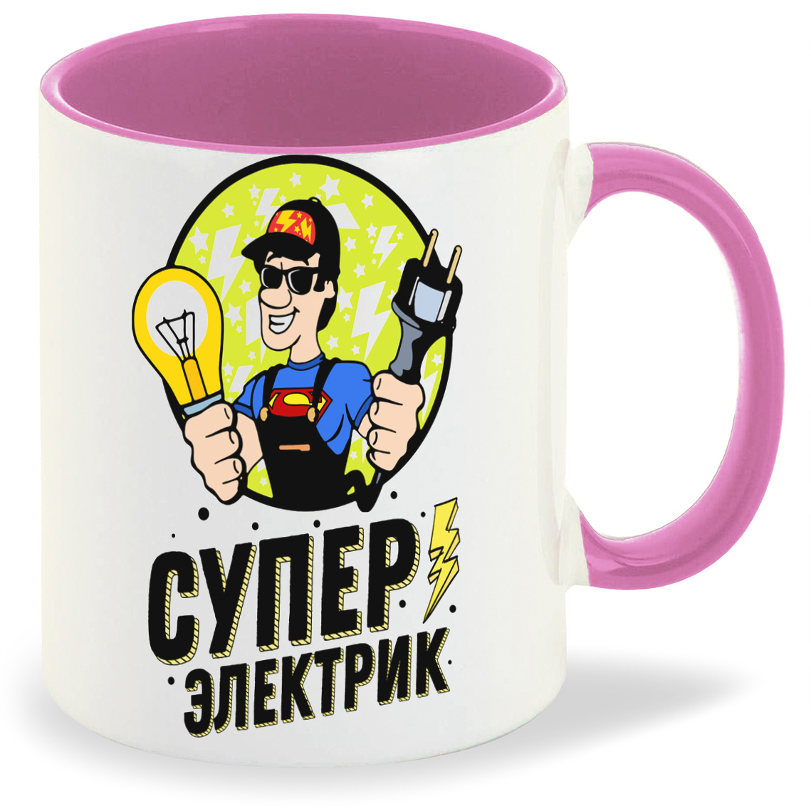 

Кружка CoolPodarok Профессия. Крутой электрик, Профессия. Крутой электрик