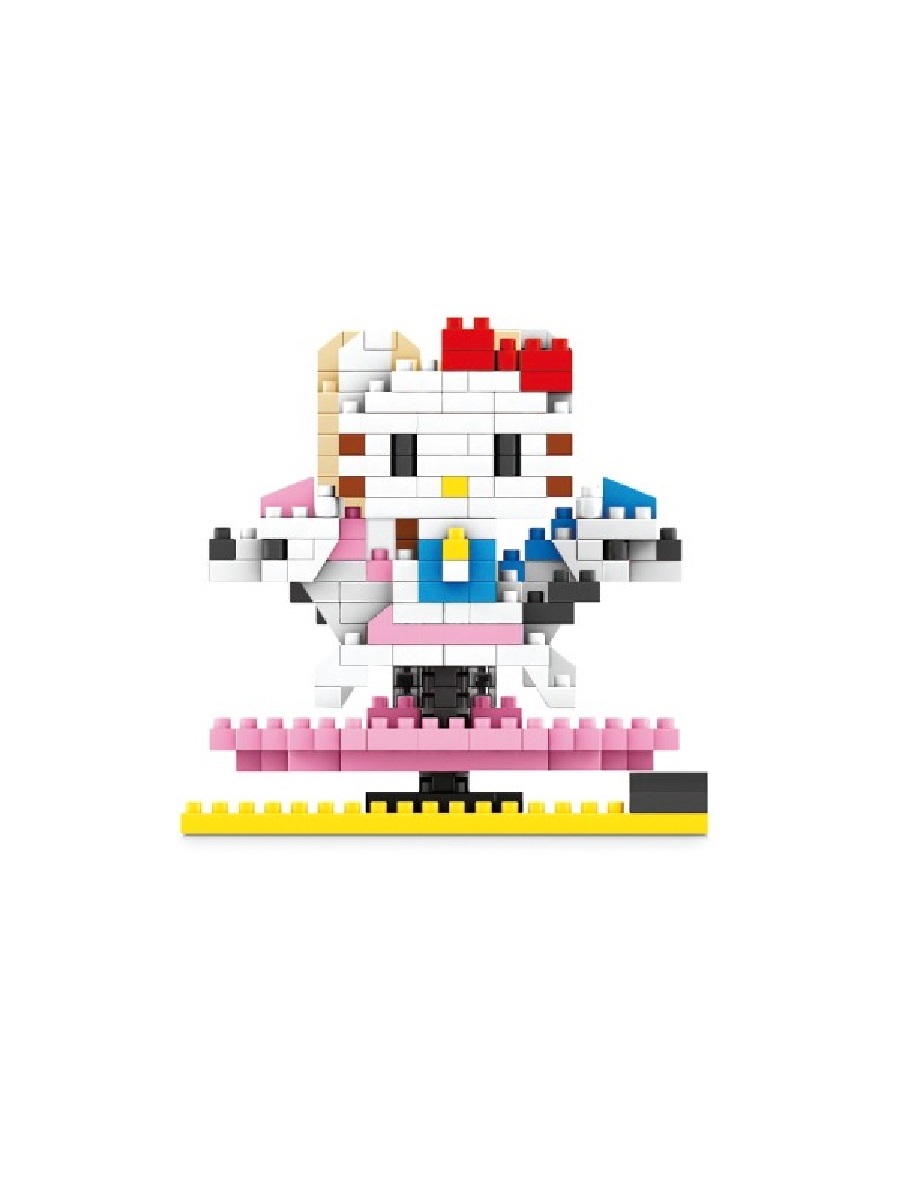 

Конструктор LNO Хеллоу Китти на карусели 327 дет. № 098 Hello Kitty Nano blocks