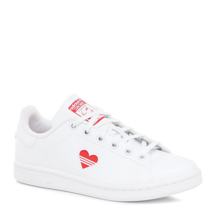 фото Кеды adidas stan smith j для девочек, белый 6 uk