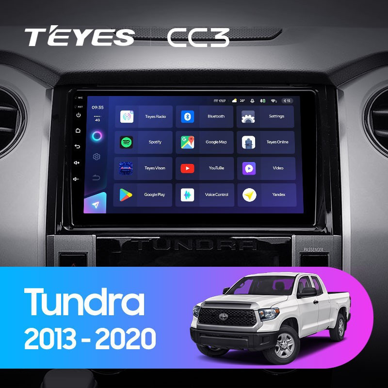 Штатная магнитола Teyes CC3L 4/64 Toyota Tundra XK50 (2013-2020)