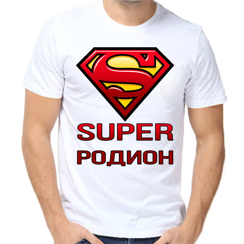 

Футболка мужская белая 70 р-р super родион, Белый, fm_super_rodion