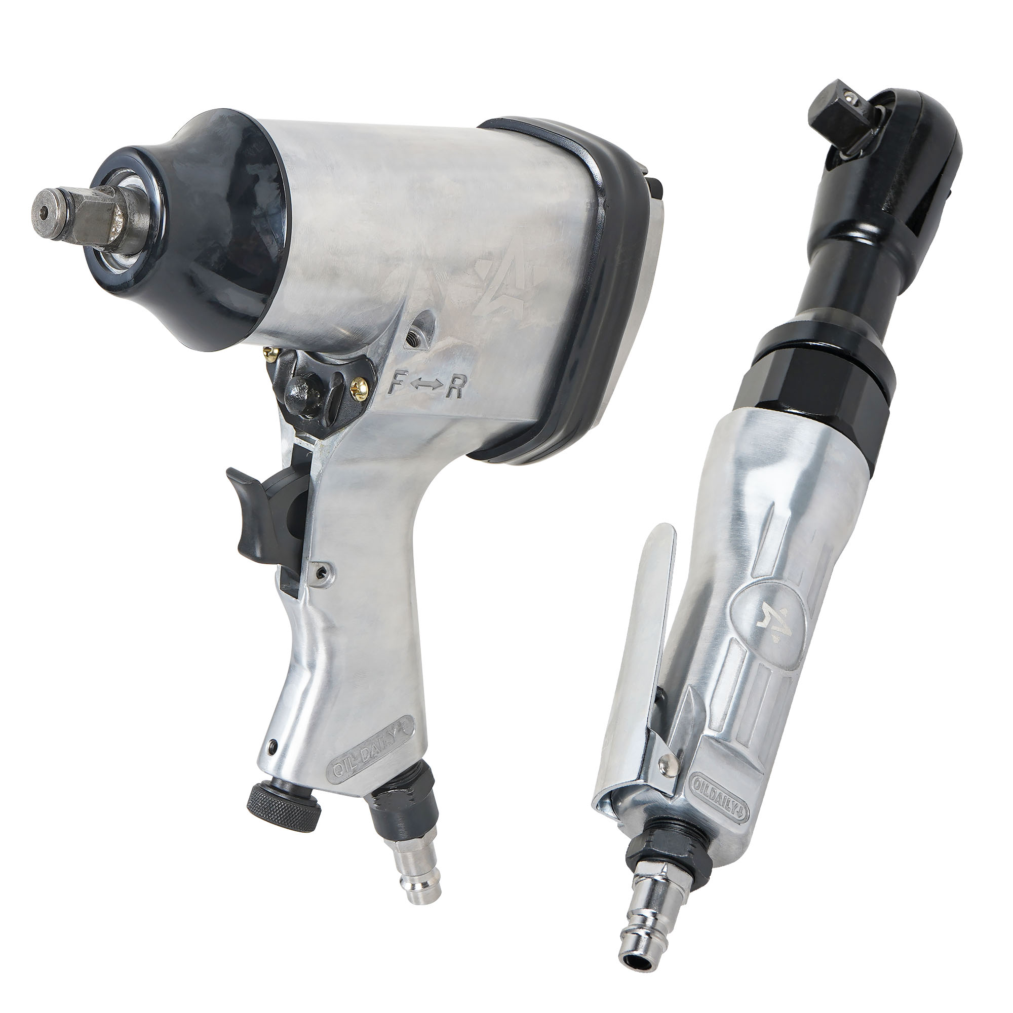 AIRLINE ATAZ100 Гайковёрт пневмударный 12 DR 330Нм и трещотка пневм 12 DR 61Нм с голов 1070000₽