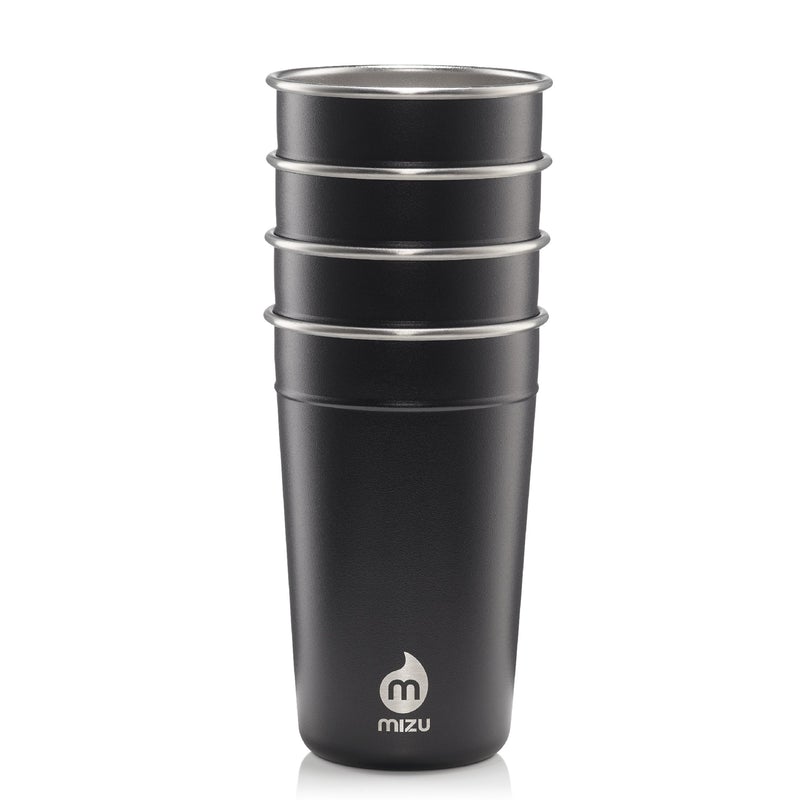 фото Набор бокалов mizu party cup 16, black, 568 мл