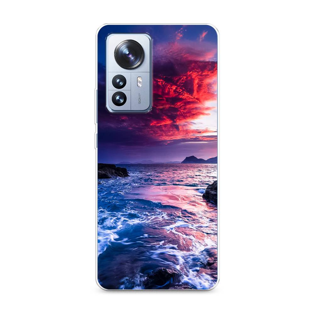 

Чехол Awog на Xiaomi 12 Pro "Волны 1", Разноцветный, 314450-4