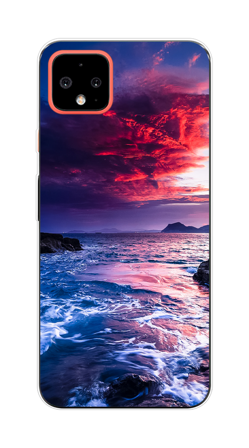 

Чехол Awog на Google Pixel 4 XL "Волны 1", Разноцветный, 270550-4