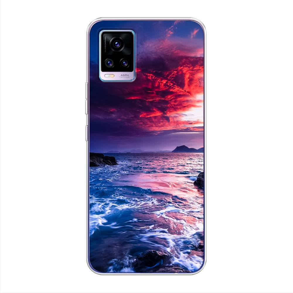 

Чехол Awog на Vivo V20 "Волны 1", Разноцветный, 263350-4