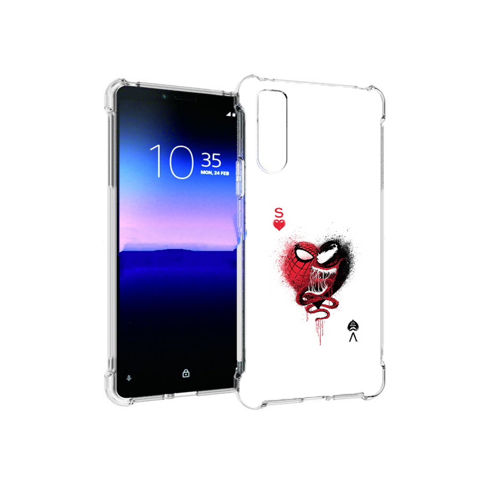 

Чехол MyPads Tocco для Sony Xperia 10 II Веном (PT158941.227.41), Прозрачный, Tocco