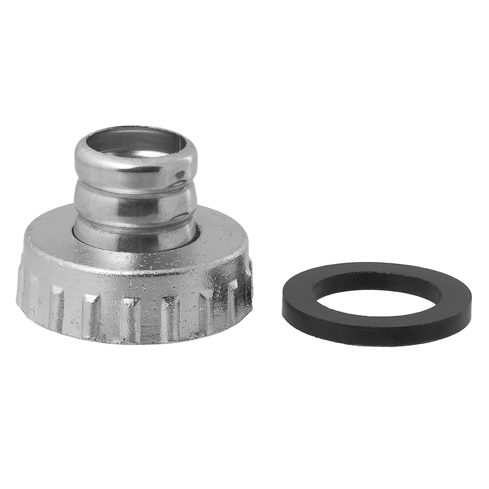 

Штуцер для садового крана 1/2" MP-У, Серебристый