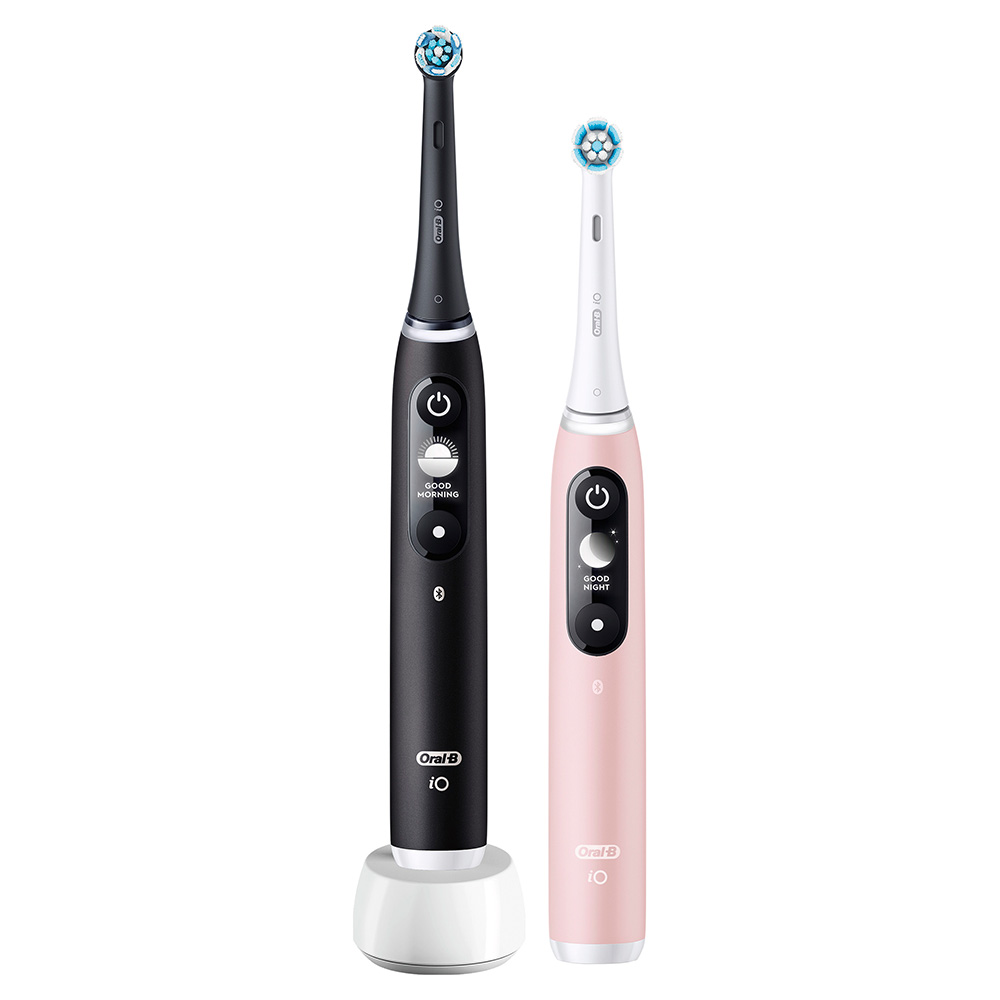 

Электрическая зубная щетка Oral-B iO Series 6 Duo Pack розовая + черная, iO Series 6 Duo Pack