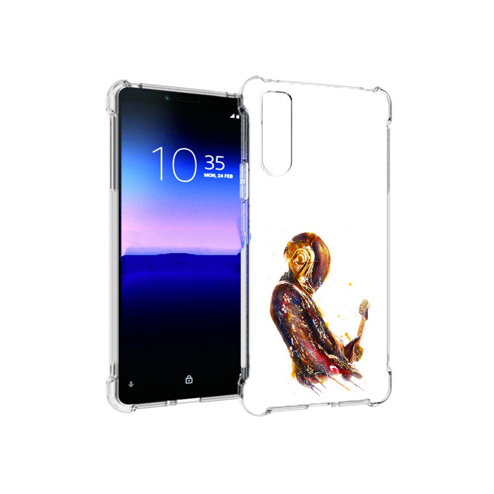 

Чехол MyPads Tocco для Sony Xperia 10 II космо-музыкант (PT158941.227.393), Прозрачный, Tocco