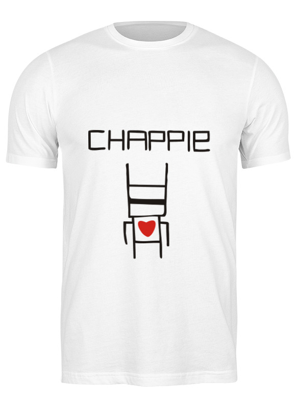 

Футболка женская Printio Чаппи (chappie) белая 2XL, Белый, Чаппи (chappie)
