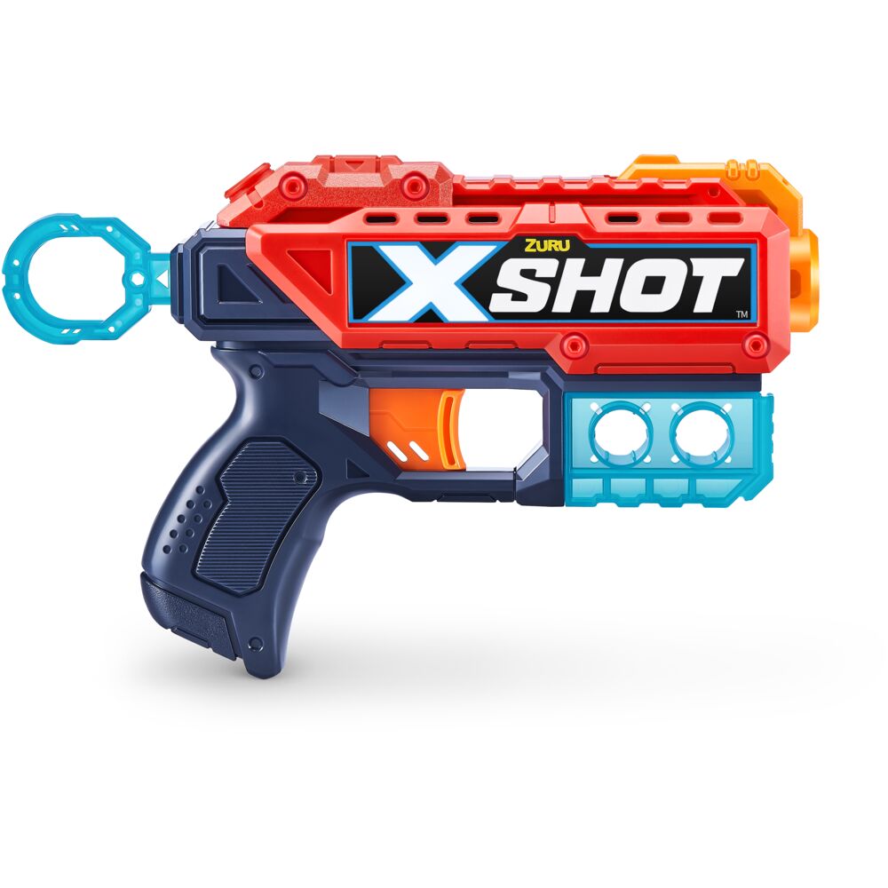 Игровой набор игрушечный для стрельбы ZURU X-Shot Ексель - Дабл Кикбек водный бластер игрушечный zuru x shot water ворфейс тайфун 2 шт сокер 2 шт