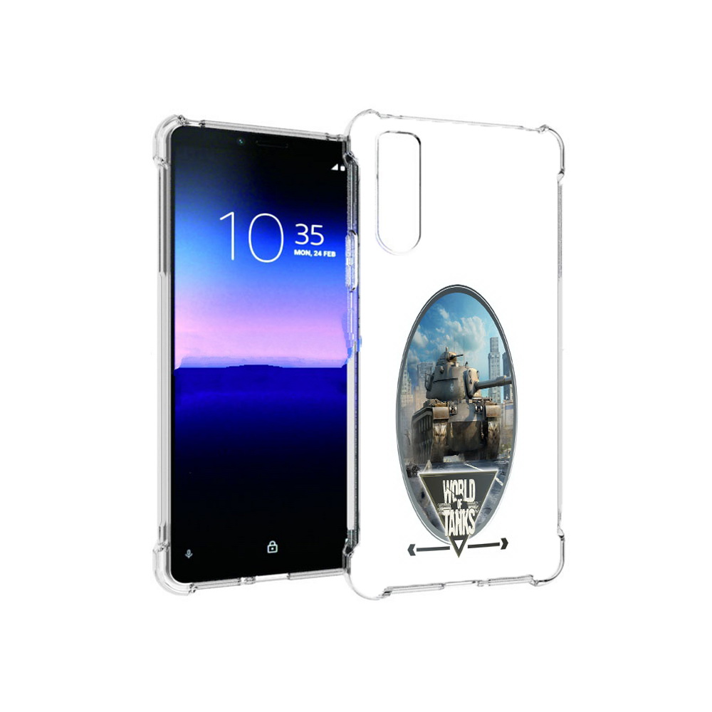 

Чехол MyPads Tocco для Sony Xperia 10 II игра с танками (PT158941.227.375), Прозрачный, Tocco