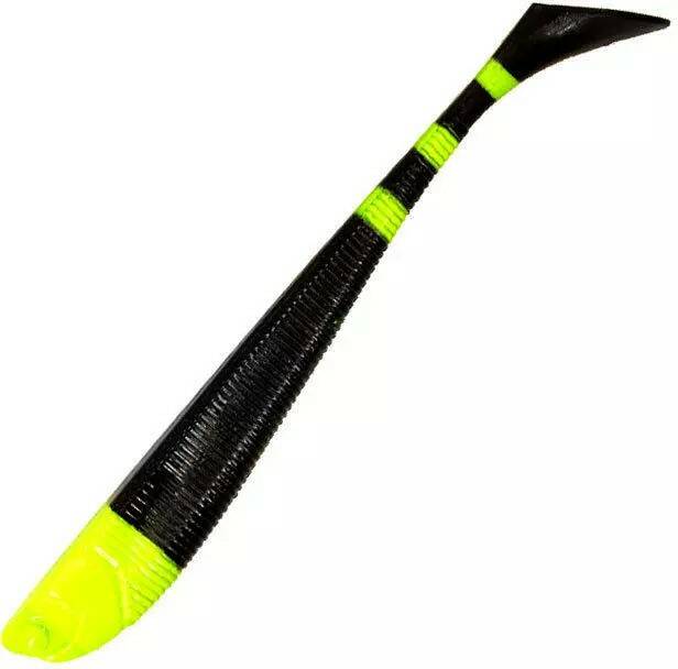 

Силикон Narval Slim Minnow 16cm #030-Bad Santa, Черный;желтый, 00-00033370