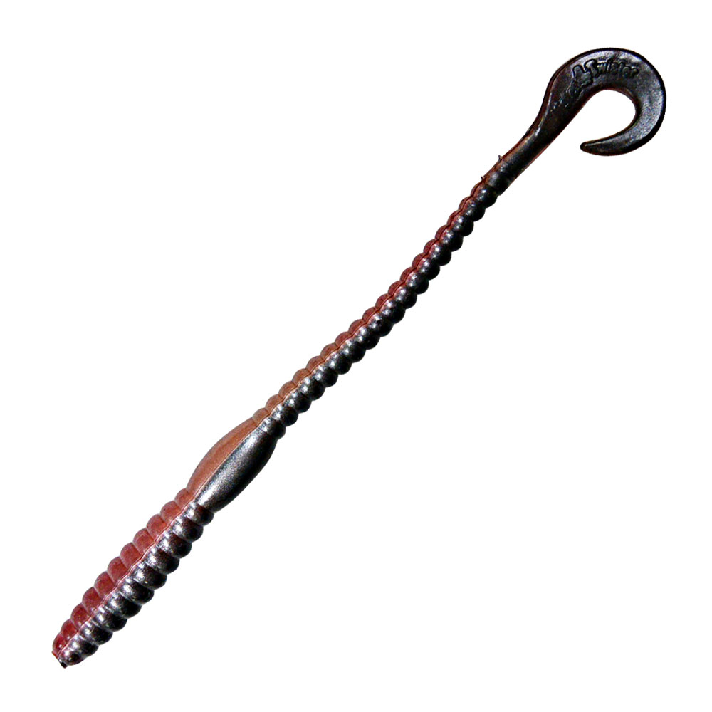 

Силикон Mister Twister Worm 15см N39, Черный;красный, 00-00000420
