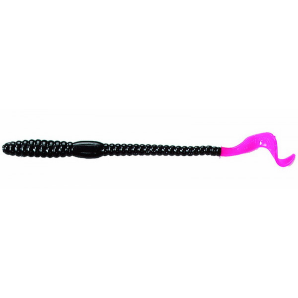 

Силикон Mister Twister Worm 15см 36, Черный;розовый, 00-00000405