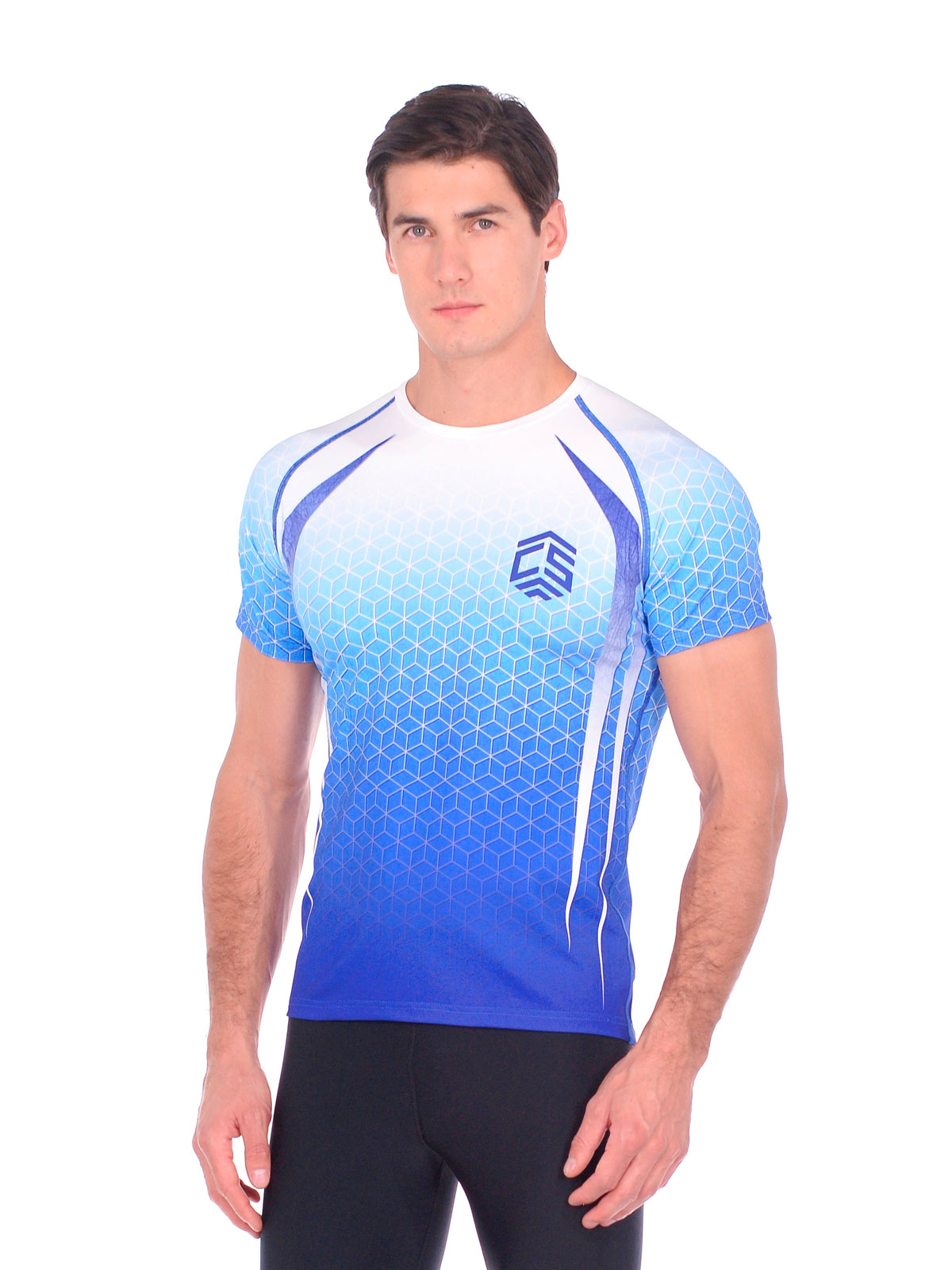 

Футболка мужская CROSSSPORT Фкмд-022 голубая 54 RU, Голубой, Фкмд-022