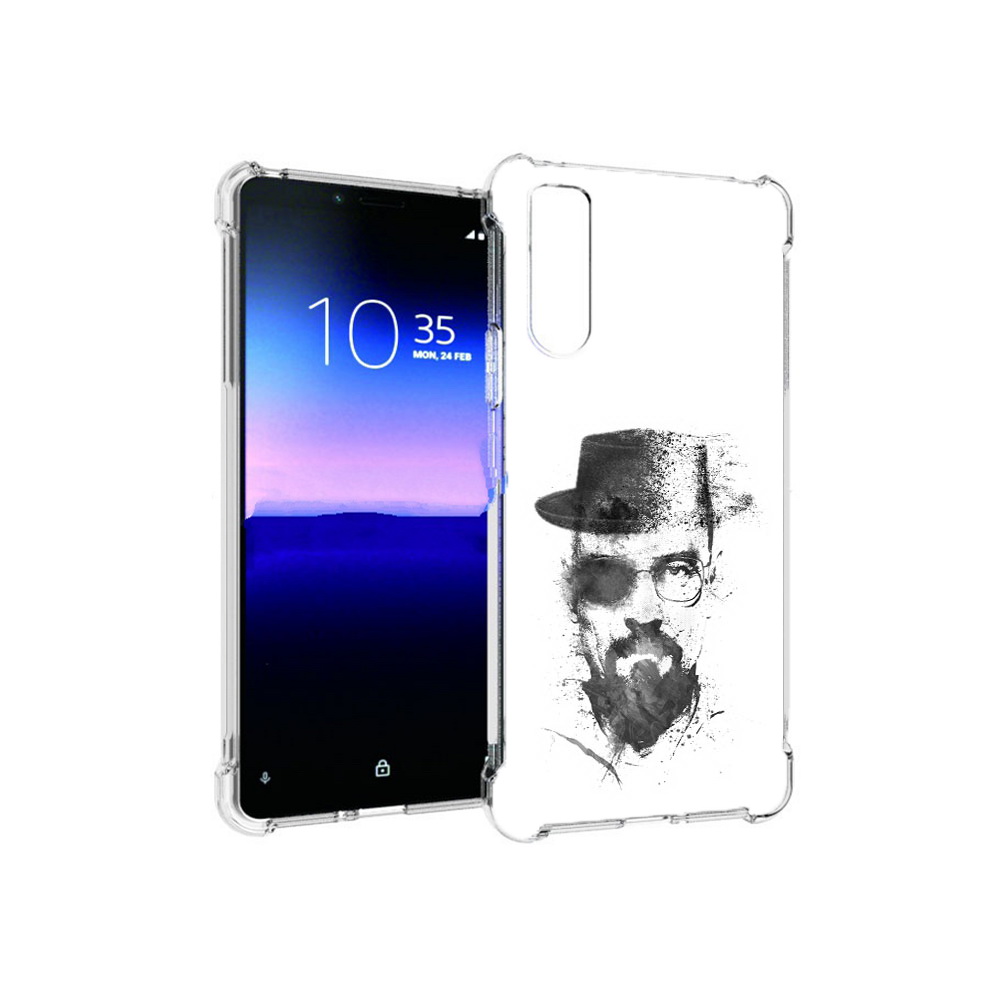 

Чехол MyPads Tocco для Sony Xperia 10 II загадочный человек (PT158941.227.347), Прозрачный, Tocco