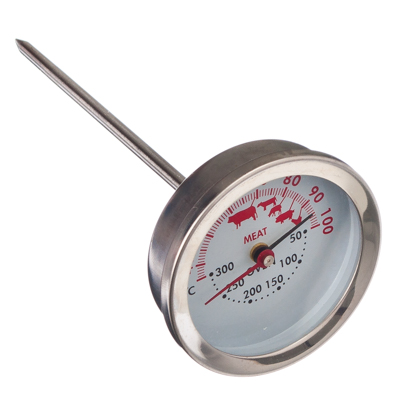 фото Термометр для духовой печи и мяса 2 в 1, нержавеющая сталь, vetta