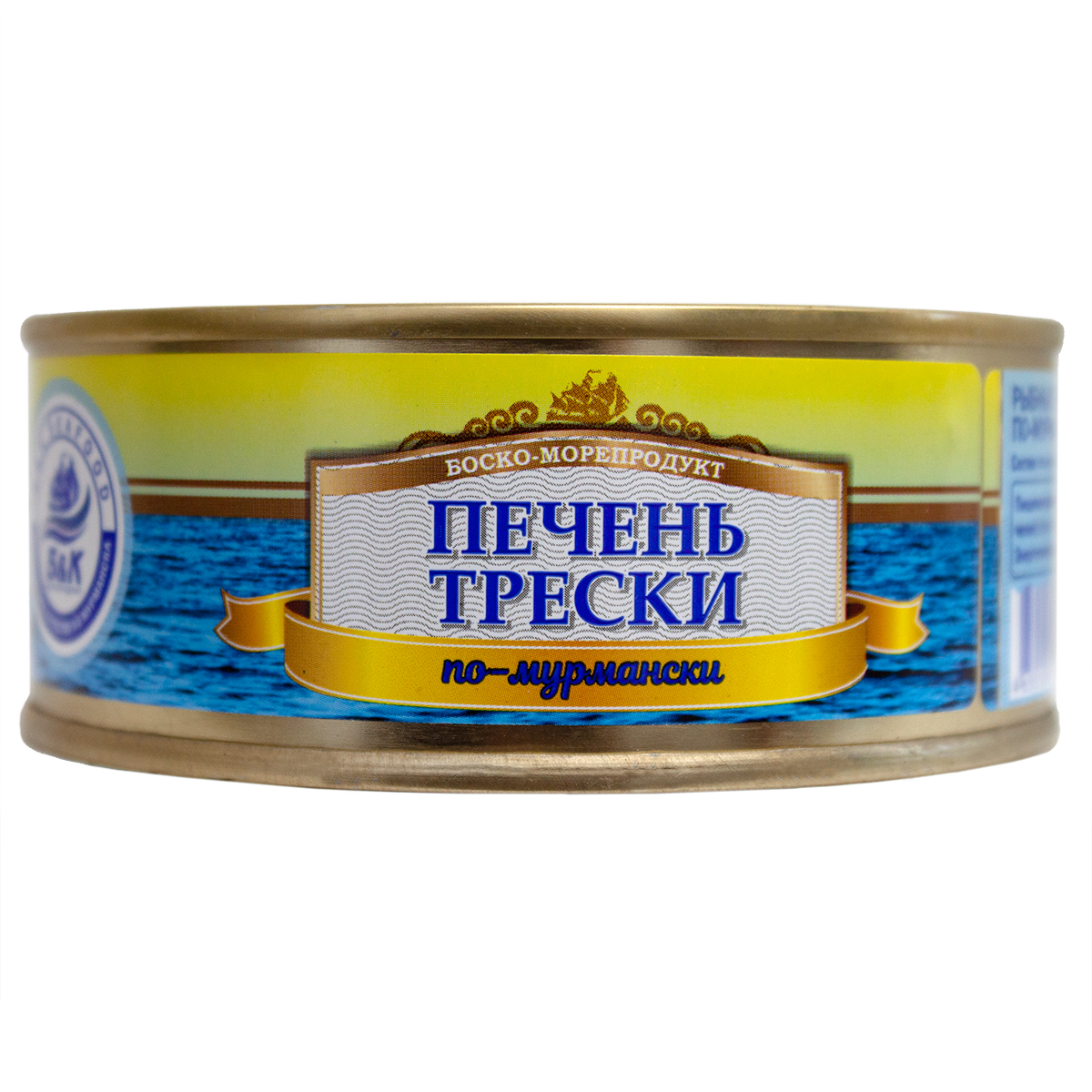 

Печень трески Боско-морепродукт по-мурмански 240 г