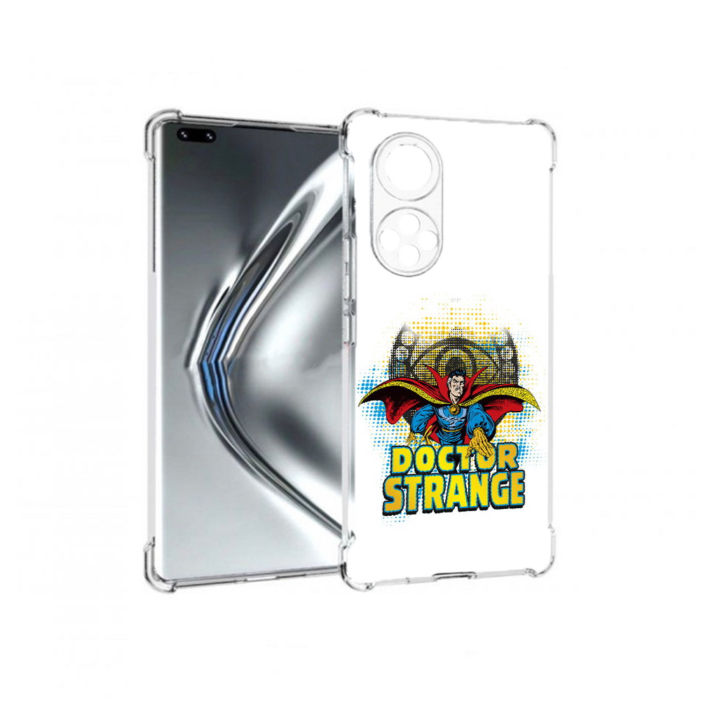 

Чехол MyPads Tocco для Honor 50 Pro доктор стренж рисунок (PT195008.23.335), Прозрачный, Tocco