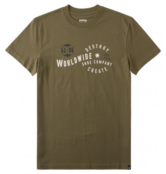 

Футболка мужская DC SHOES ADYZT05089 зеленая M, ADYZT05089