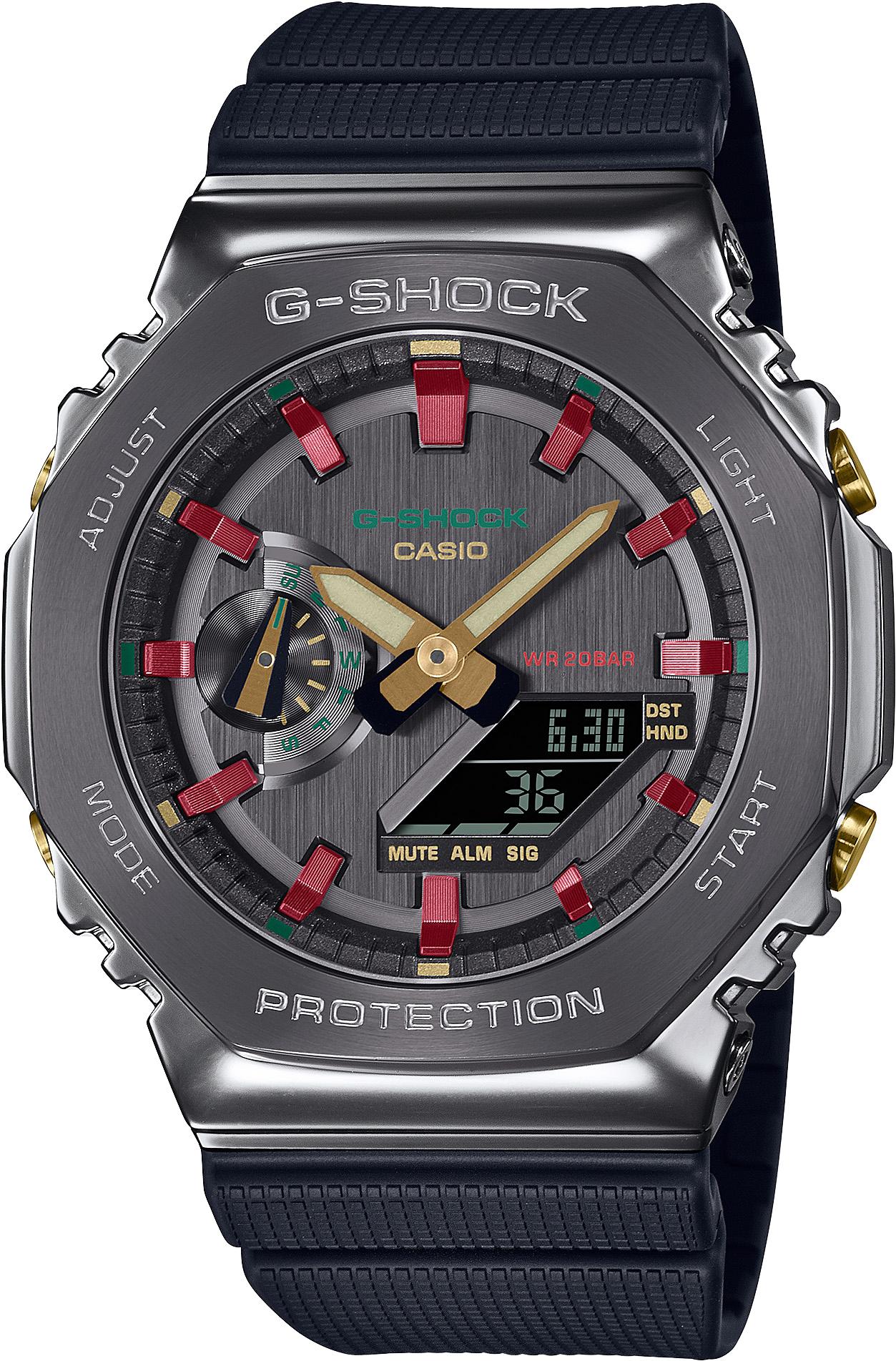 фото Наручные часы мужские casio gm-2100ch-1a