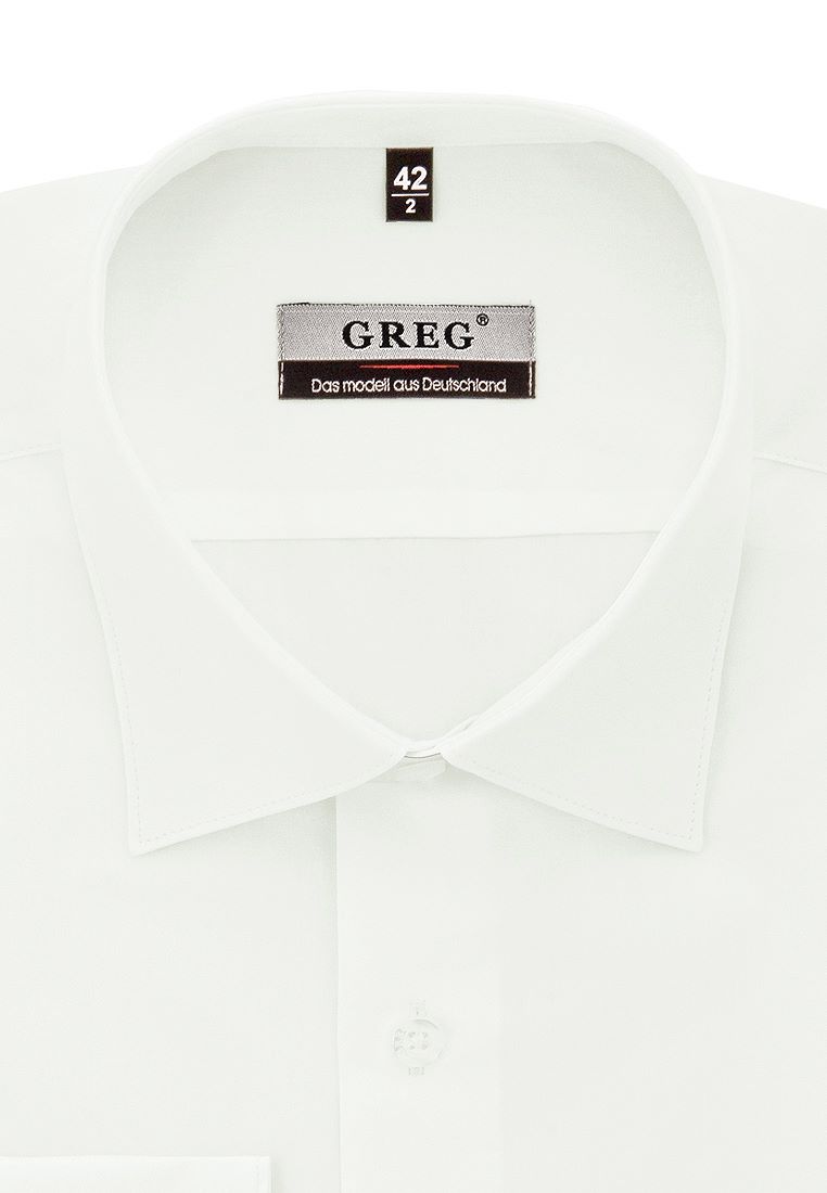 

Рубашка мужская Greg 01-00003101 бежевая 43, Бежевый, 01-00003101