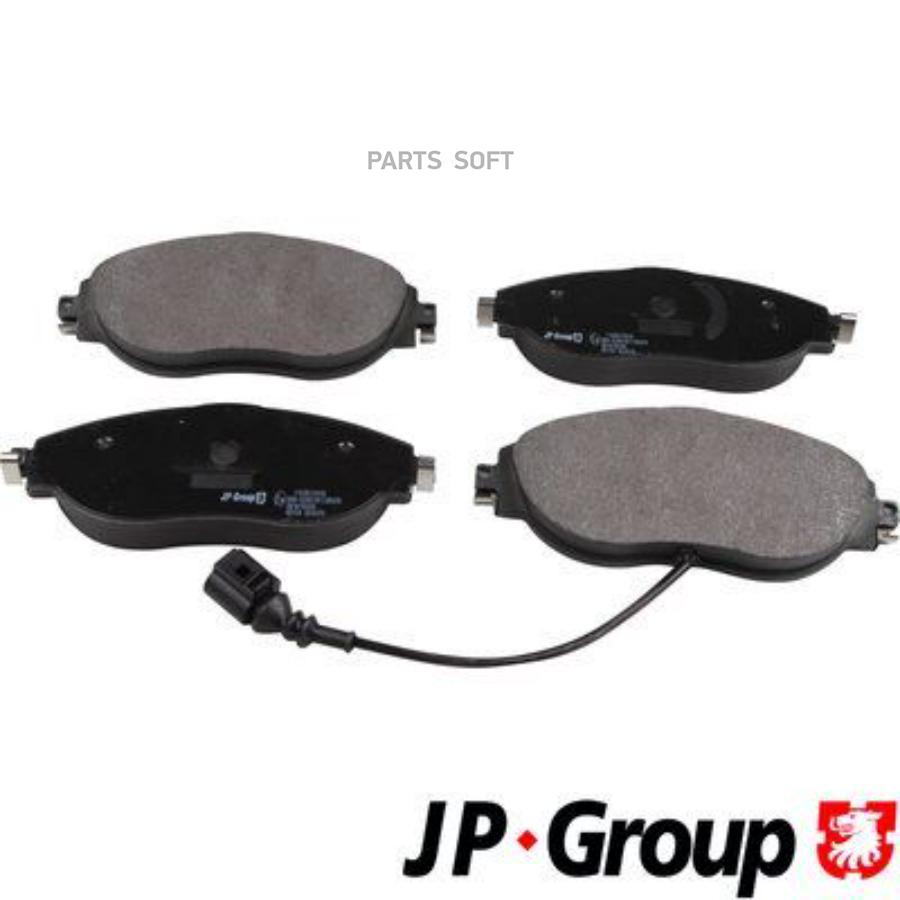

Тормозные колодки JP Group дисковые 1163613310