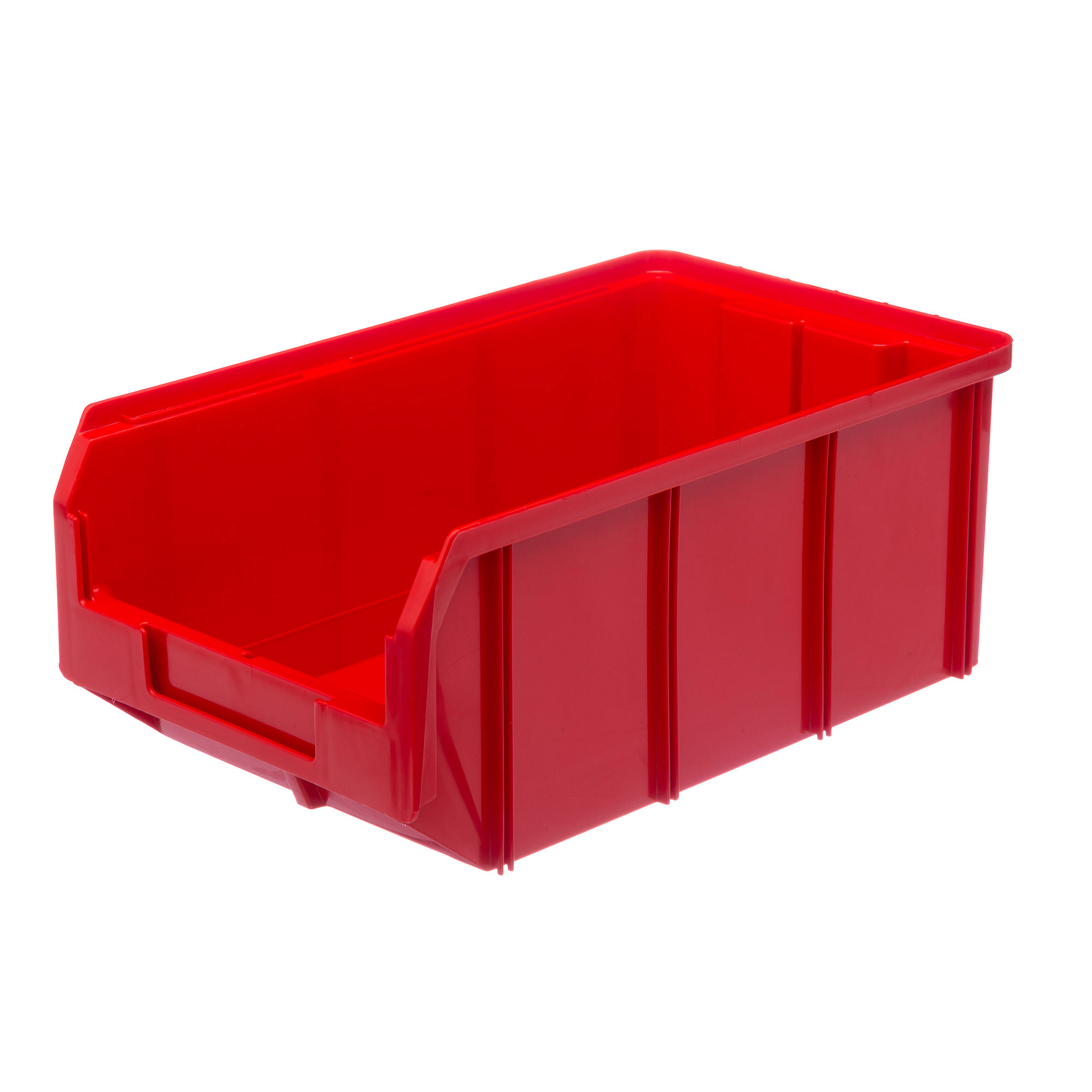 Пластиковый ящик Стелла-техник V-3-красный 342х207x143мм, 9,4 литра пластиковый короб стелла техник с 2 красный прозрачный 140х250х100мм