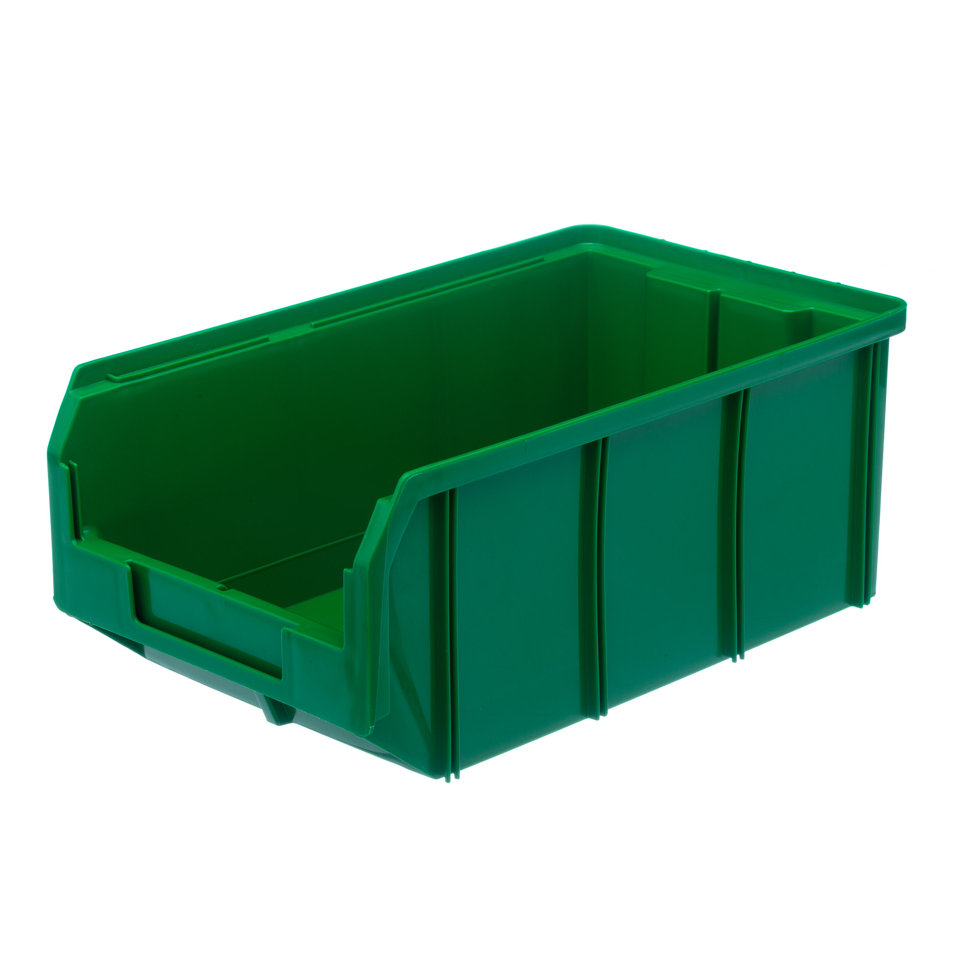 Пластиковый ящик Стелла-техник V-3-зеленый 342х207x143мм, 9,4 литра мельница пластиковый механизм 115 мл 45 80 гр зеленый