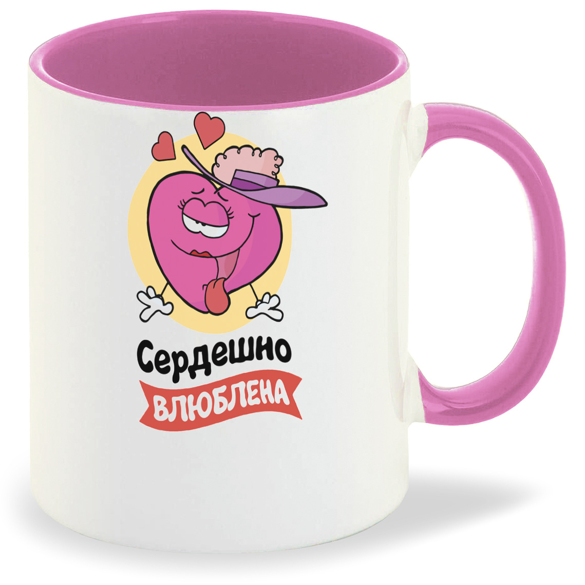 

Кружка CoolPodarok Сердешно влюблена, Сердешно влюблена