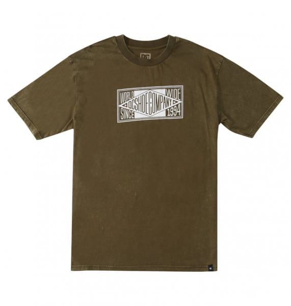 

Футболка мужская DC SHOES ADYZT05054 хаки XS, ADYZT05054