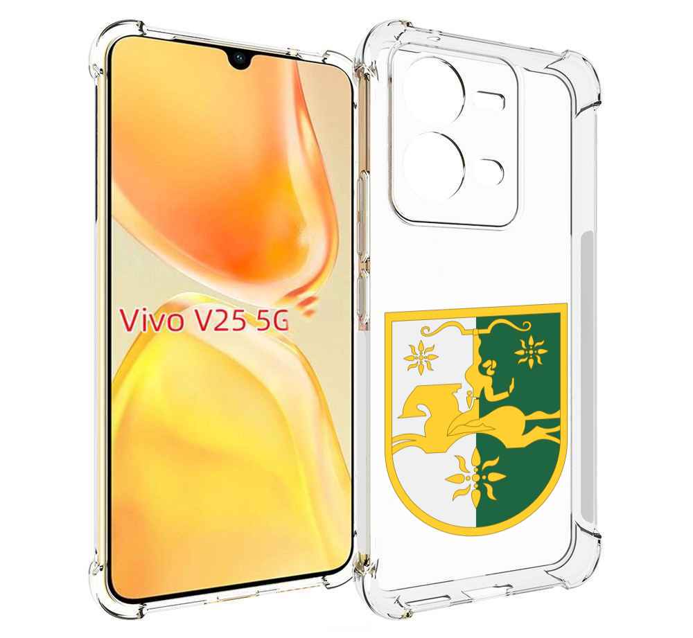 

Чехол MyPads герб-абхазии для Vivo V25 5G / V25e, Прозрачный, Tocco