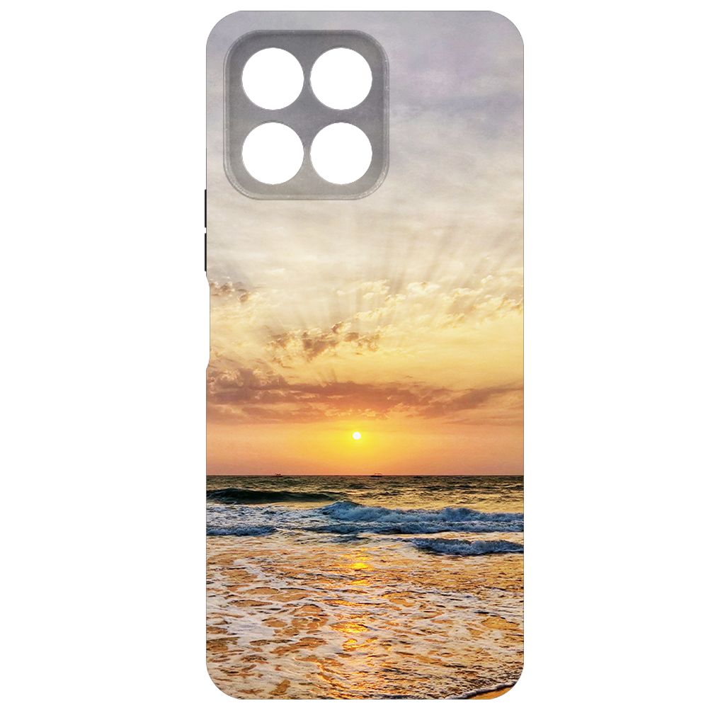 

Чехол-накладка Krutoff Soft Case Индия, Пляжи Гоа для Honor X6 черный