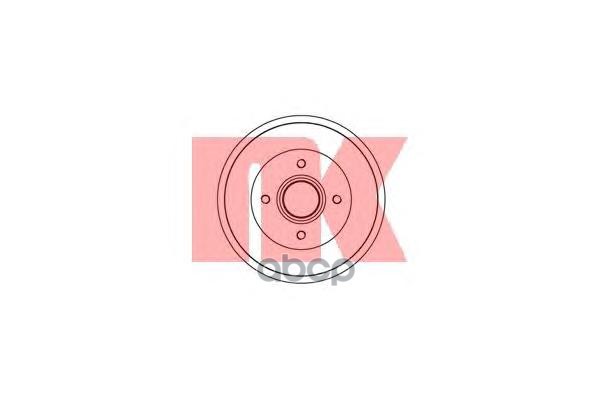 

Тормозной барабан Nk 253908