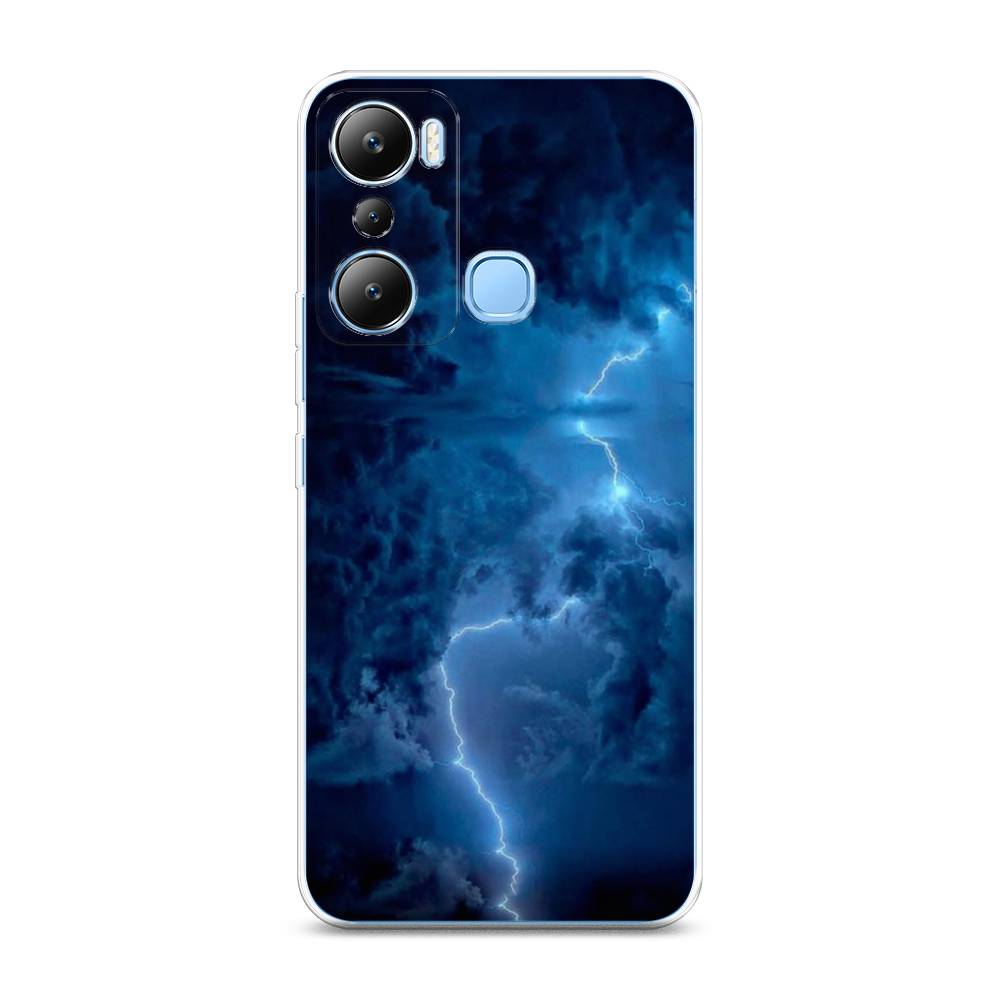 

Чехол Awog на Infinix HOT 20i "Молния", Синий, 3102950-4