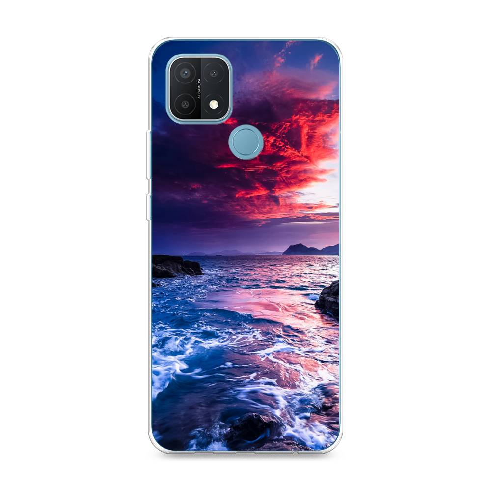 

Чехол Awog на Oppo A15 "Волны 1", Разноцветный, 254750-4