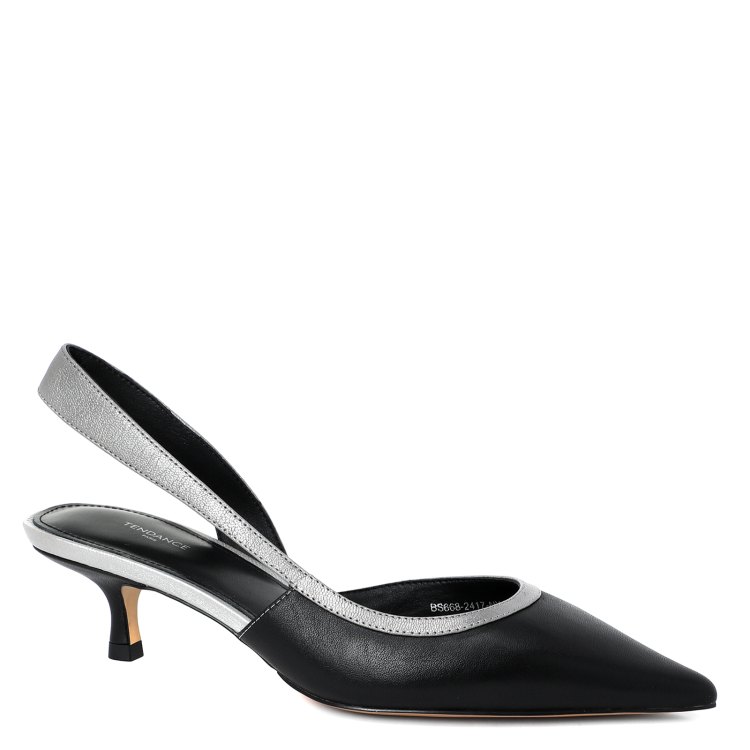 

Туфли женские Tendance BS668-2417 черные 37 EU, Черный, BS668-2417