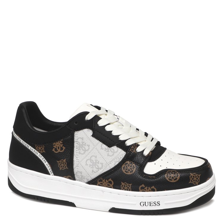 

Кеды мужские Guess FMJANIFAB12 коричневые 45 EU, Коричневый, FMJANIFAB12