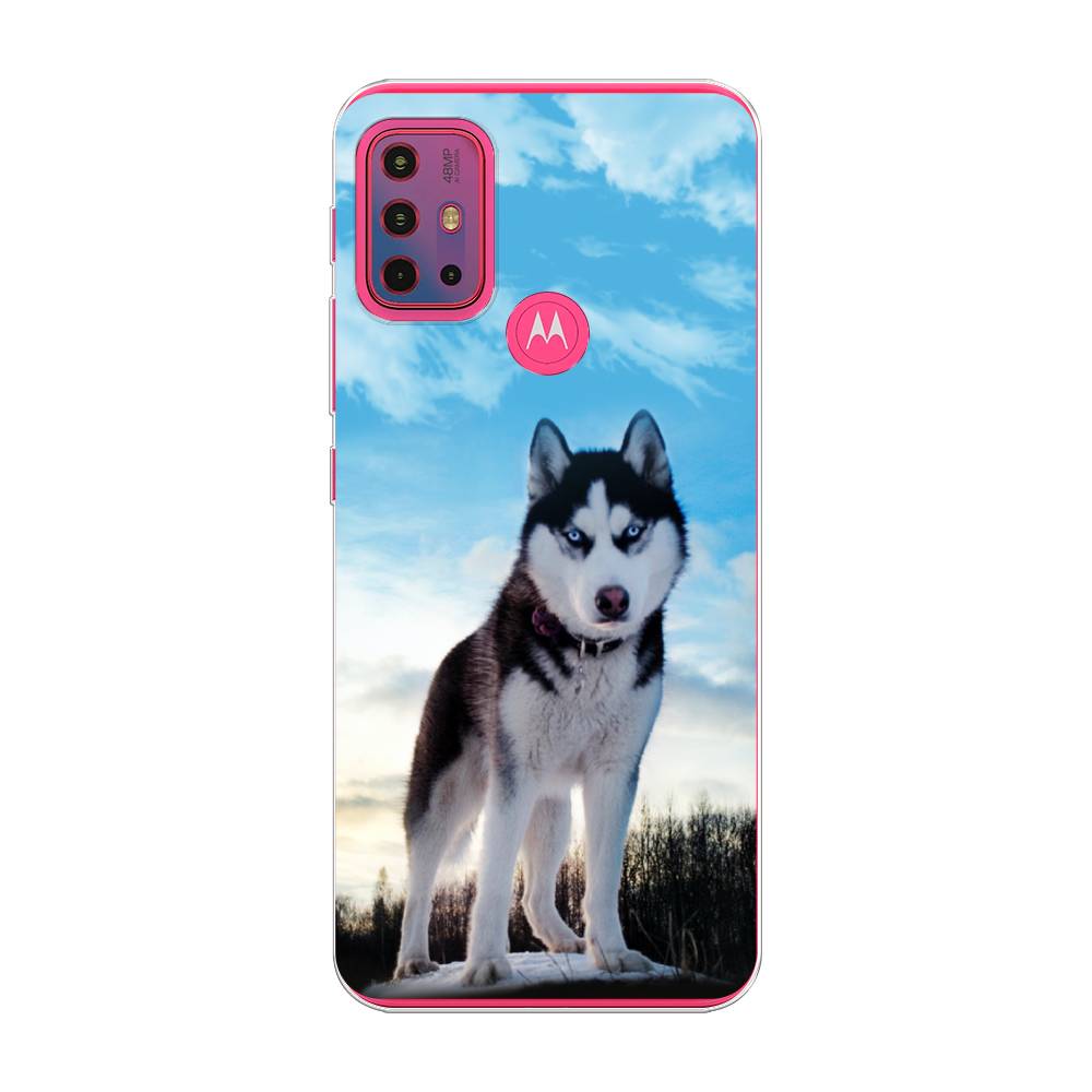 

Чехол Awog на Lenovo K13 Note/Motorola Moto G10/G20/G30 "Хаски 3", Разноцветный, 242250-2